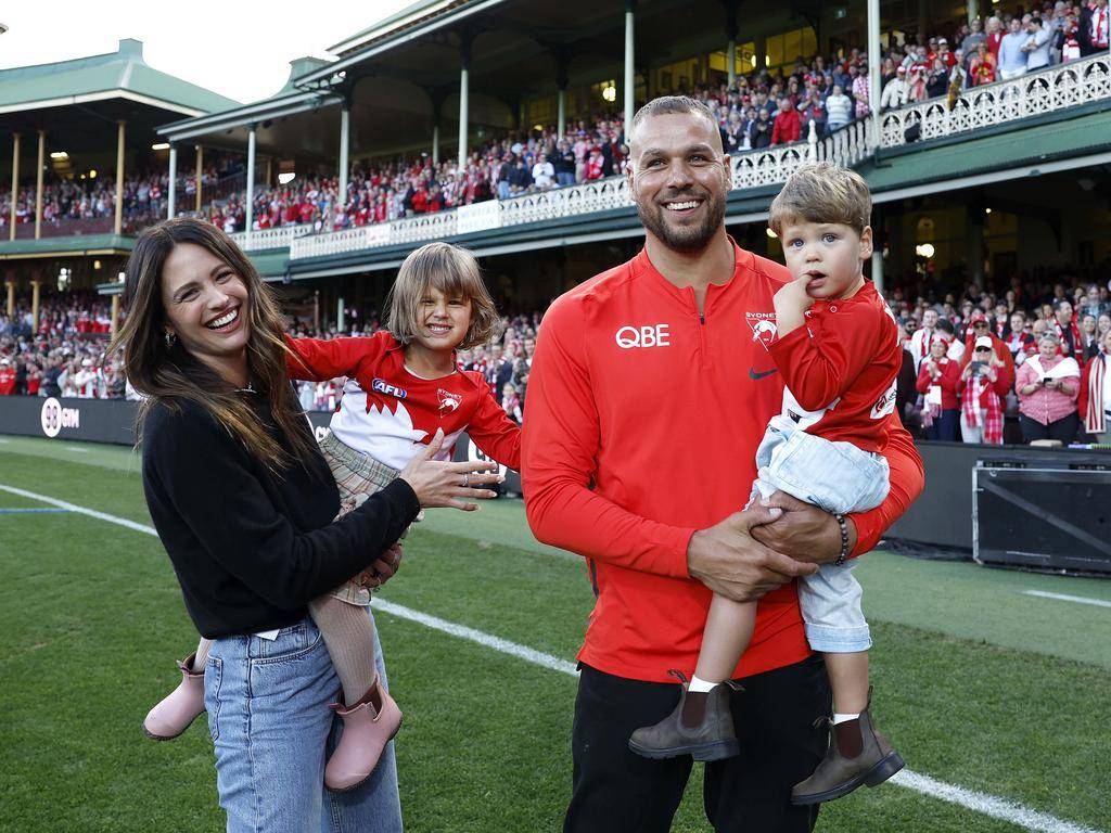 Buddy Franklin Kids Tullulah And Rocky