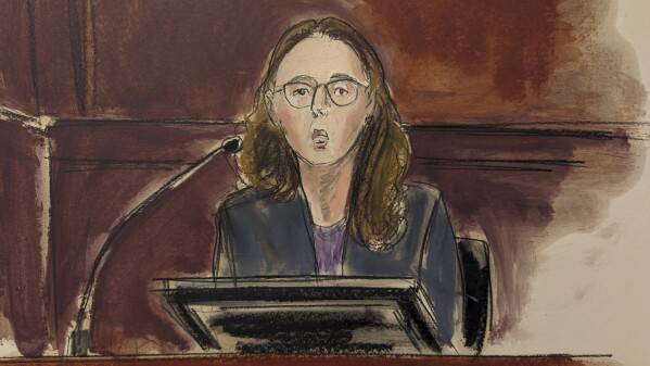 Caroline Ellison Courtroom Sketch