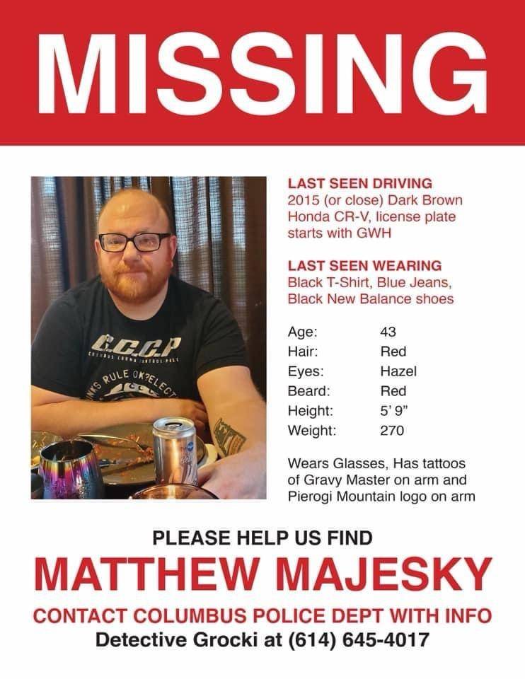 Matthew Majesky Missing