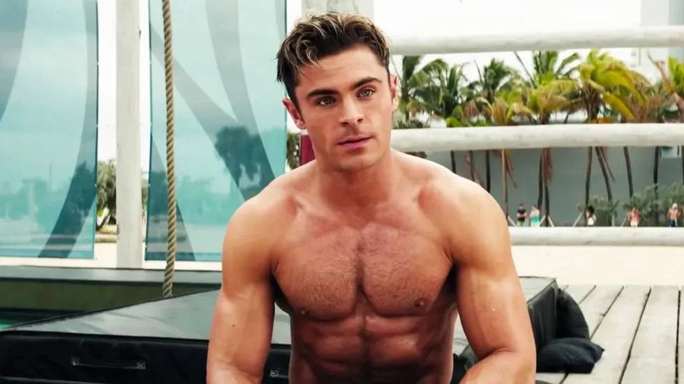 Zac Efron in the Wrestling Movie