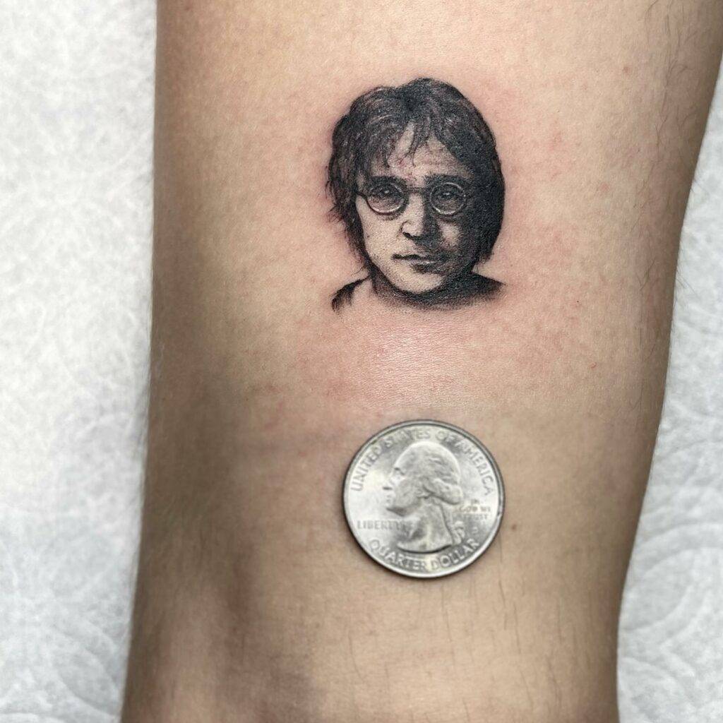 Matt Rife John Lennon Tattoo