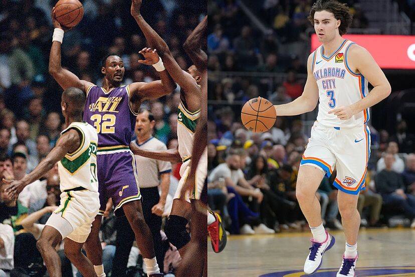 Josh Giddey And Karl Malone Compared By Netizens 1