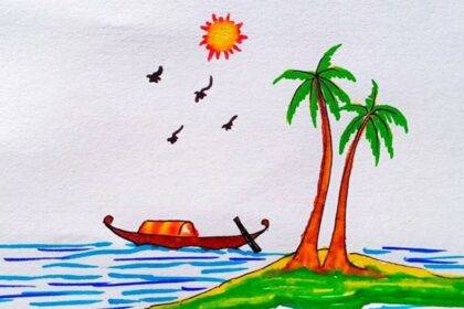 Kerala Piravi Drawing