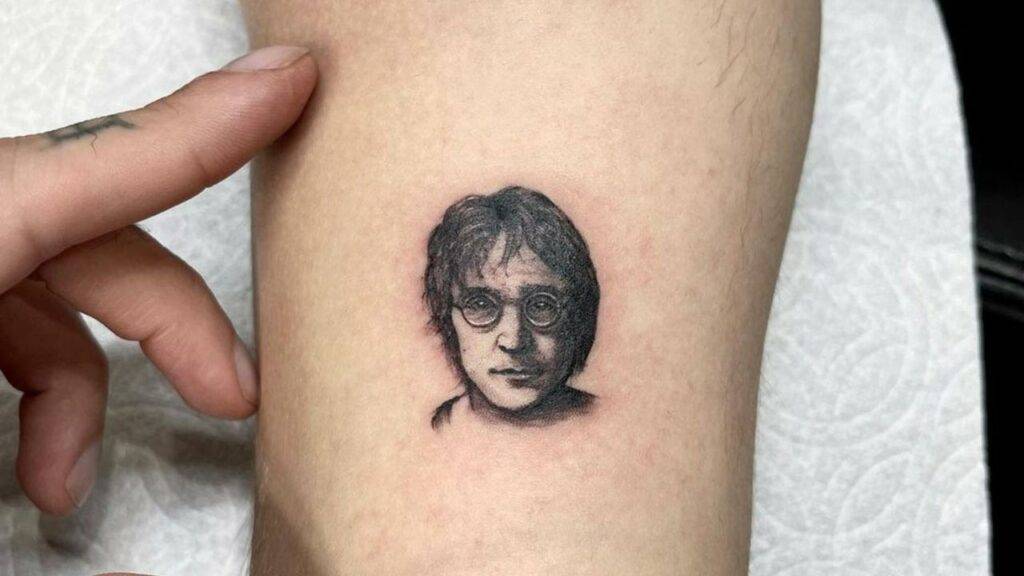 Matt Rife John Lennon Tattoo
