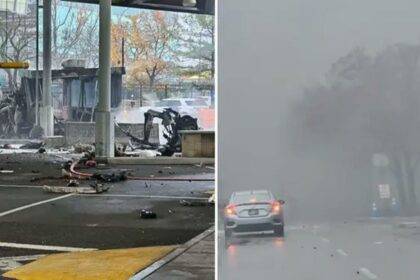 Niagara Falls Rainbow Bridge Explosion