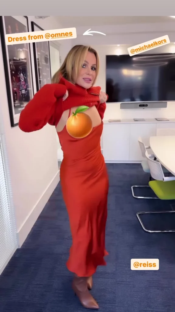 Amanda Holden Accidentally Flashes Fans