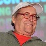 Chevy Chase Falls Off Stage