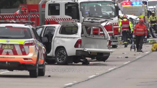 How Many Cars Crashed In The Lithgow Crash