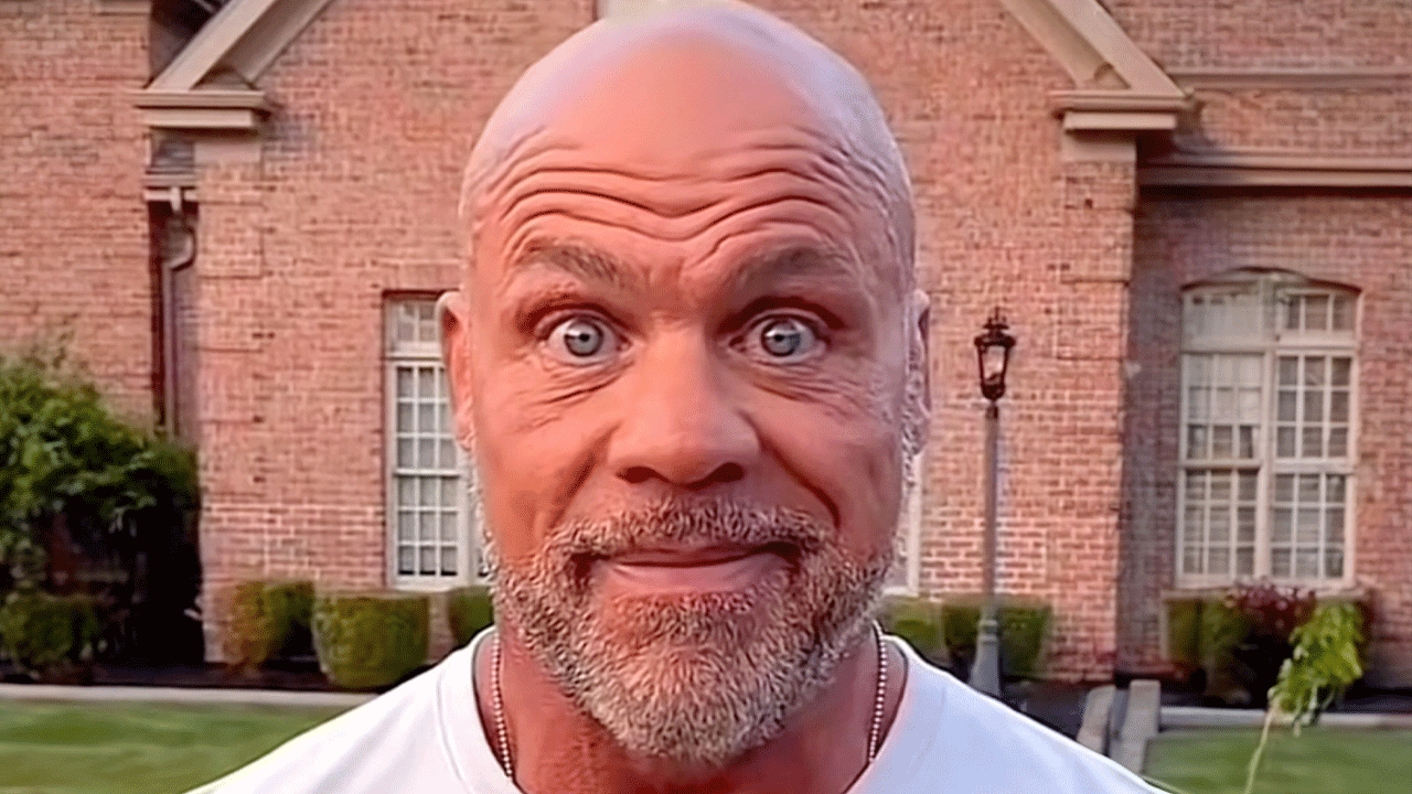 Kurt Angle Meme: Kurt Angle Stare Meme, Bald Guy Kurt Angle Staring