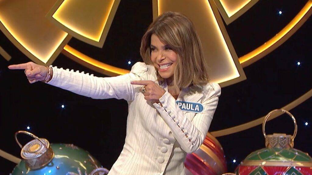 Paula Abdul Wheel Of Fortune