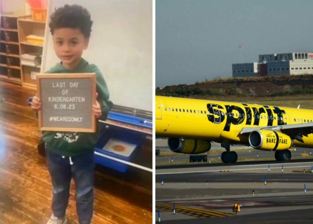 Spirit Airlines Wrong Flight Child 1