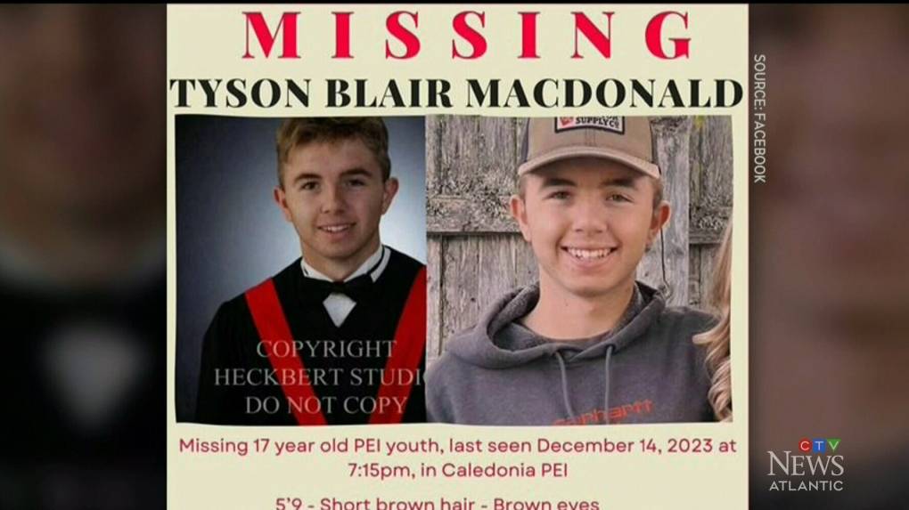 Tyson Macdonald Missing Pei Reddit