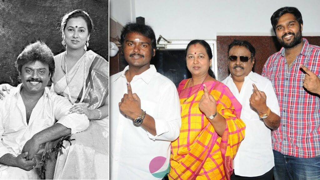 Vijayakanth Family And Children