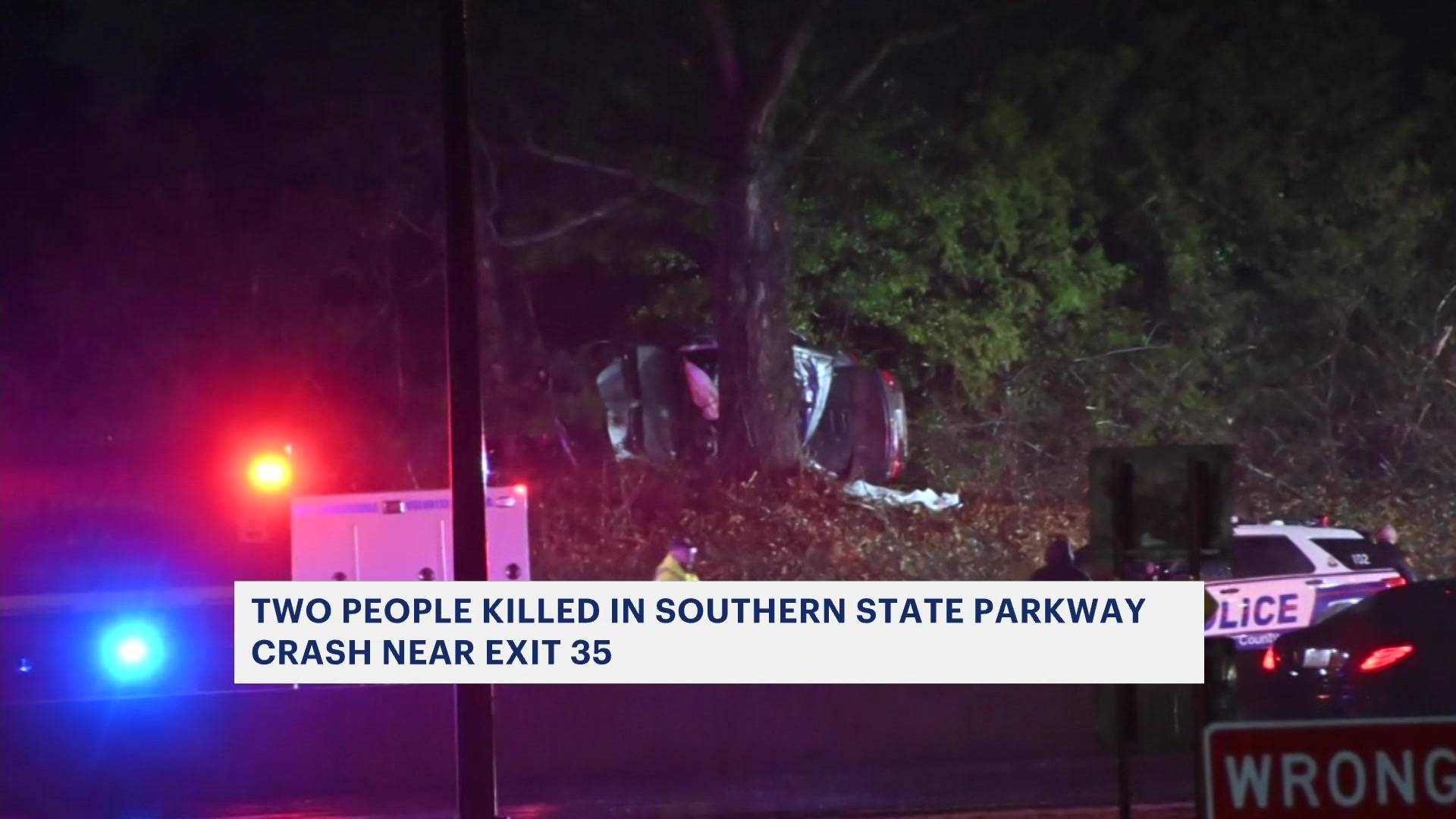 Southern State Parkway Accident Exit 35 Southern State Parkway