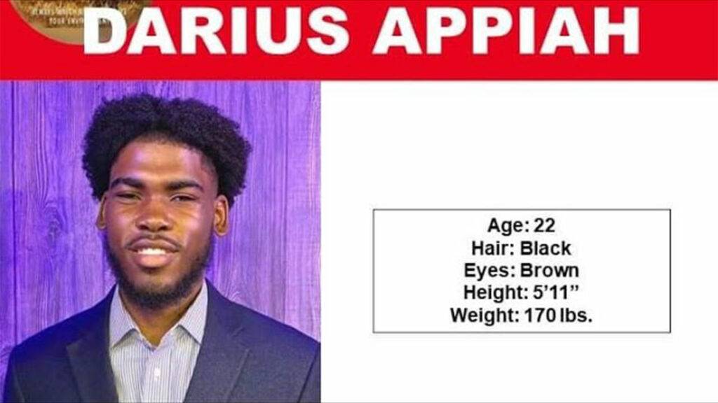 22 Year Old Darius Appiah Is Missing