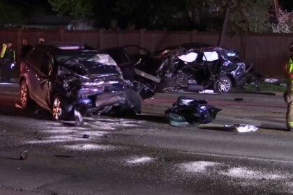 4 Teens Killed In Car Crash