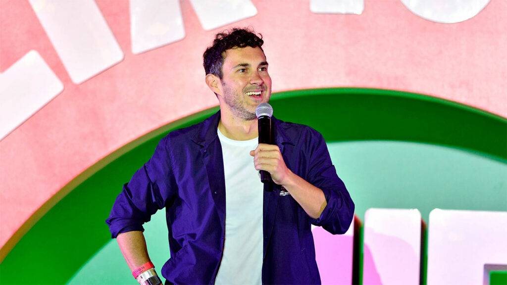 Comedian Mark Normand