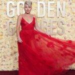 Florence Pugh At Golden Globes