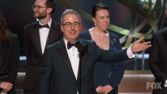 John Oliver Acceptance Speech