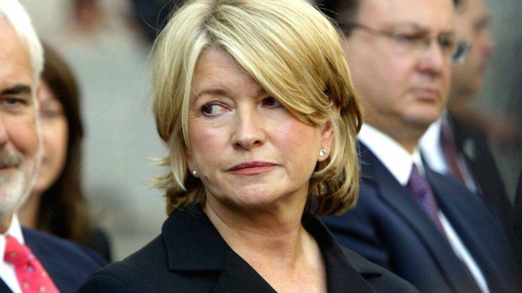 Martha Stewart  about