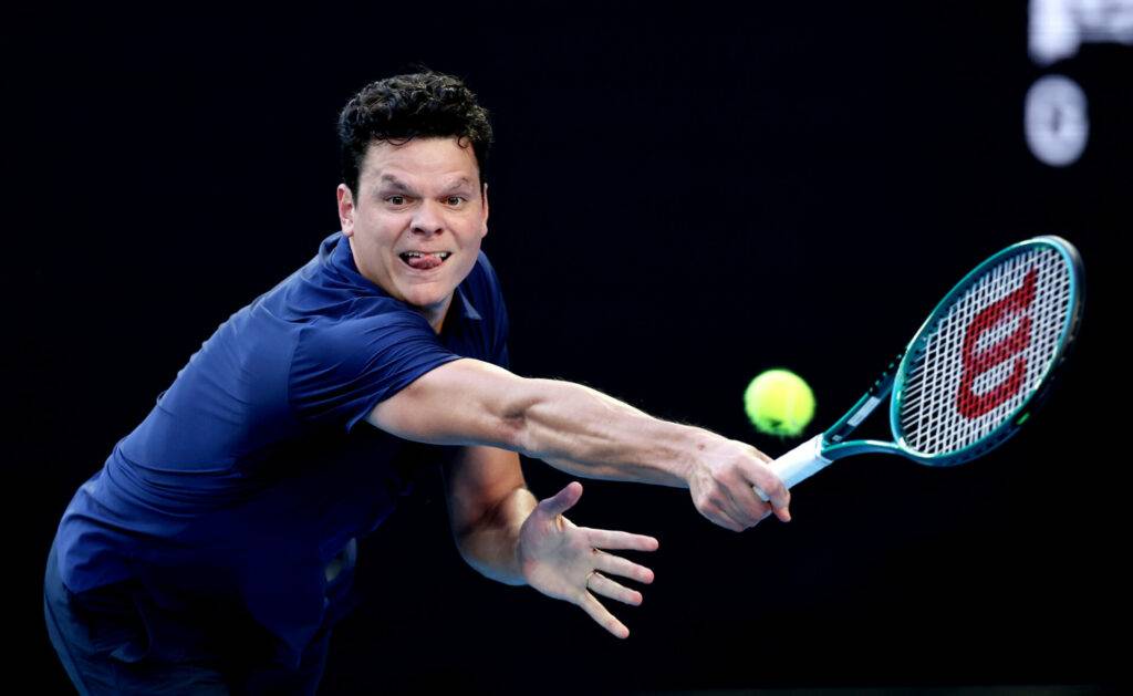 Milos Raonic Australian Open 2024