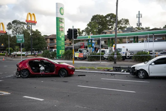 Parramatta Road Crash