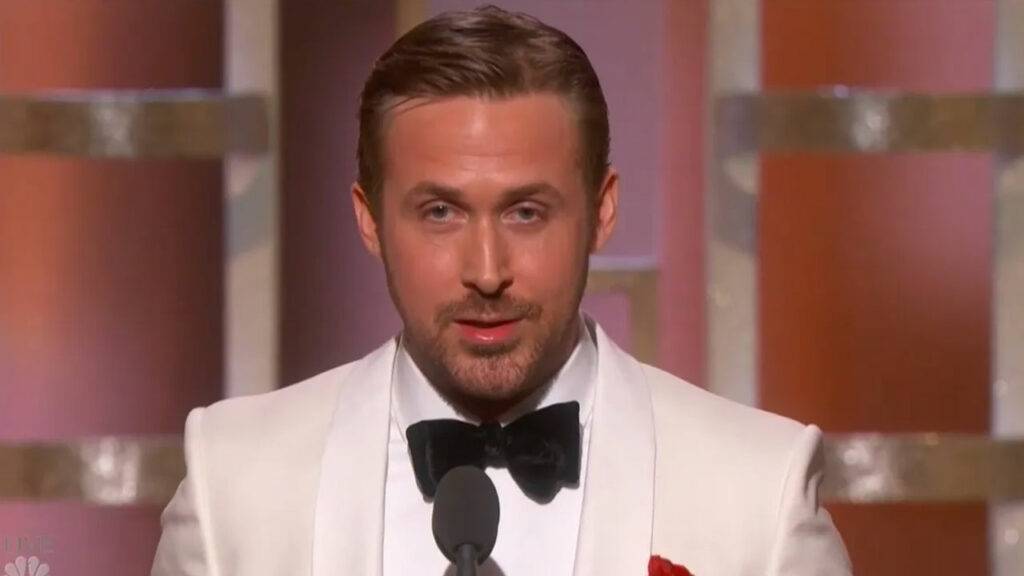 Ryan Gosling At Golden Globes
