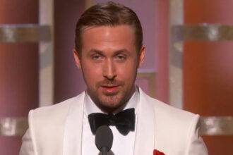 Ryan Gosling At Golden Globes