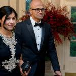 Satya Nadella And Anupama Nadella