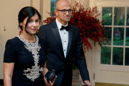 Satya Nadella And Anupama Nadella