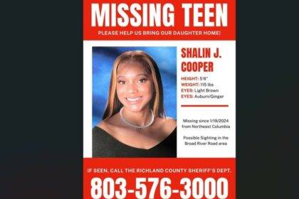 Shalin Cooper Missing Update