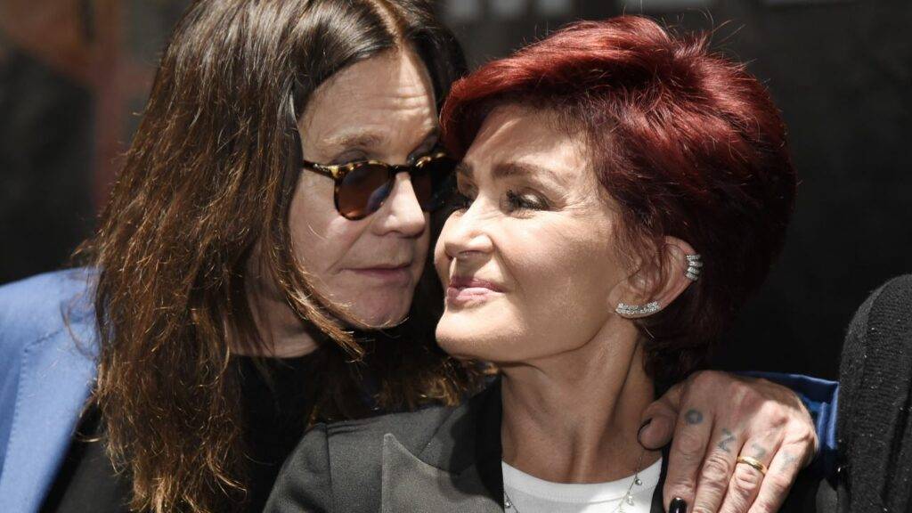 Sharon Osbourne With Husaband Ozzy