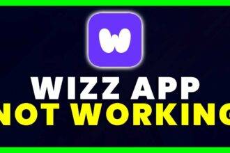 Wizz App Not Woking