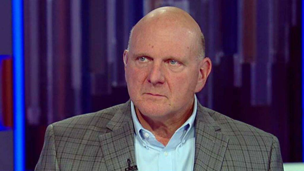 Steve Ballmer, the former Ex- CEO of Microsoft