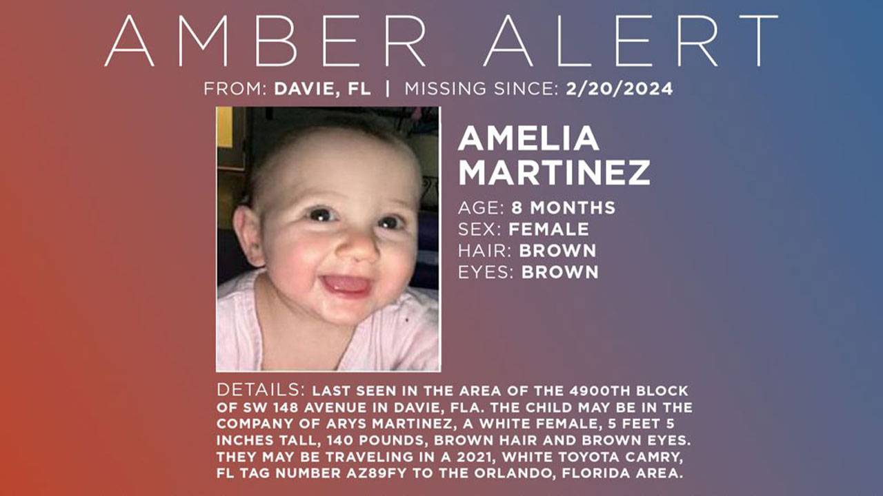 Amber Alert Martinez Missing: Missing Amber Alert Broward County Baby ...