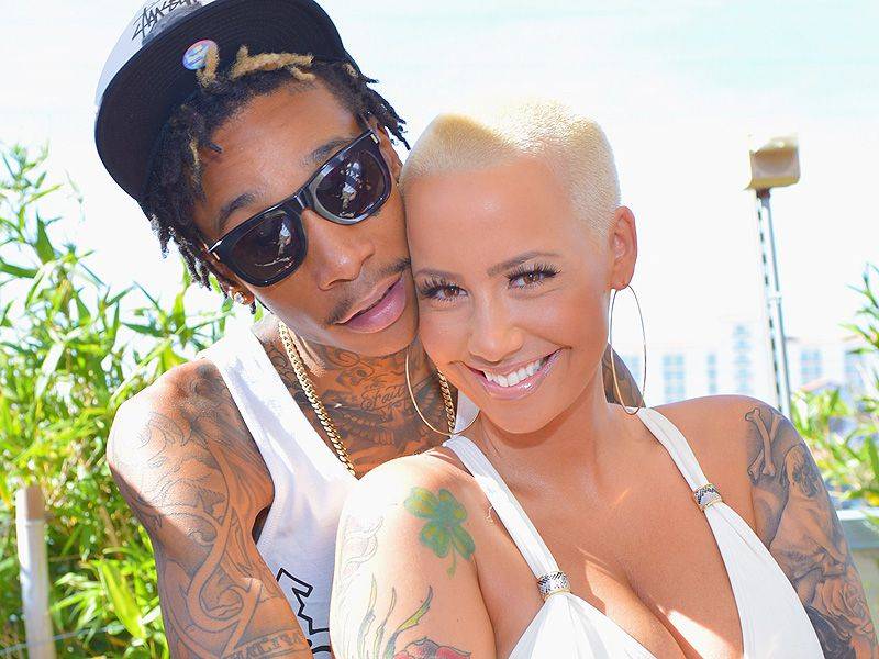 Amber Rose And Wiz Khalifas Relationship