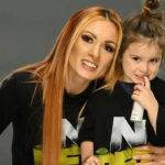 Becky Lynch And Daughter Roux Lopez