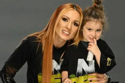 Becky Lynch And Daughter Roux Lopez