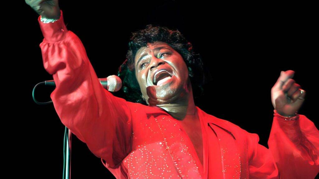 James Brown, performs at Lakewood Amphitheater in Atlanta Georgia 2005 