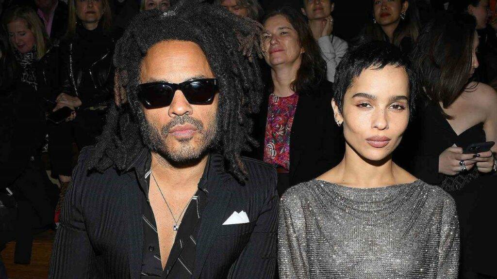 Lenny Kravitz with Daughter Zoë Isabella Kravitz