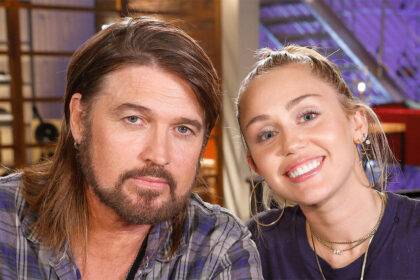 Miley Cyrus And Billy Ray Cyrus