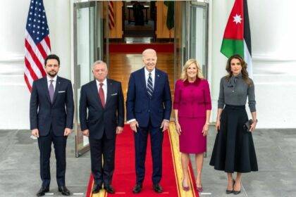 President Biden Welcomes King And Queen Of Jordan