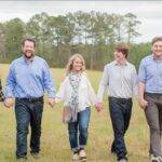 Rick Burgess With Sons And Daugter