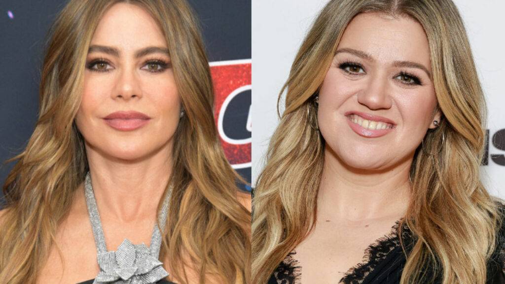 Sofia Vergara And Kelly Clarkson