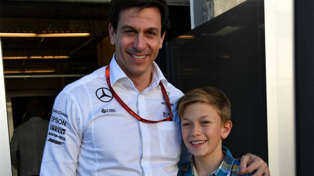 Toto Wolff Kids Benedict Wolff