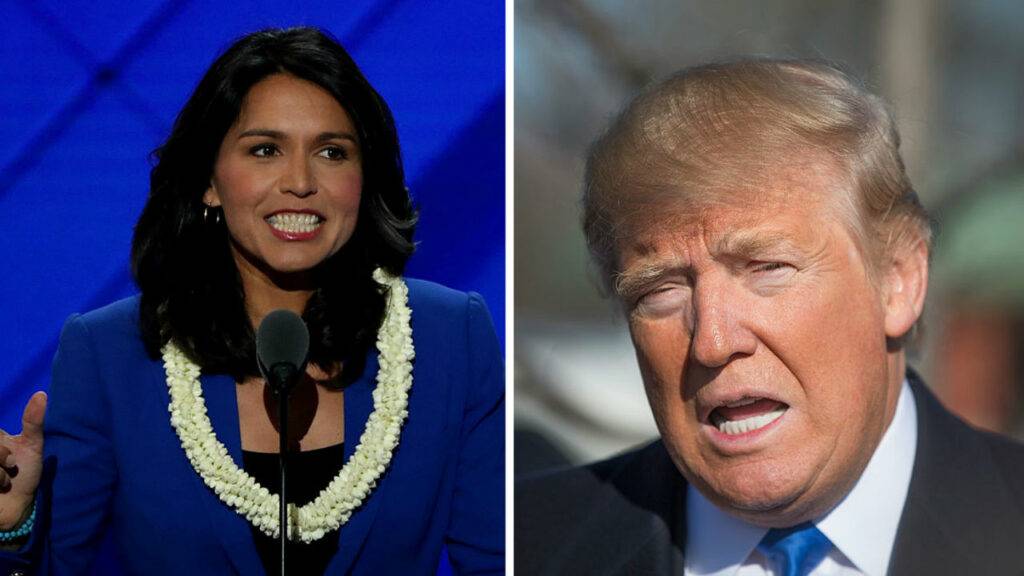 Tulsi Gabbard And Donald Trump