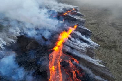 Volcano Eruption In Iceland