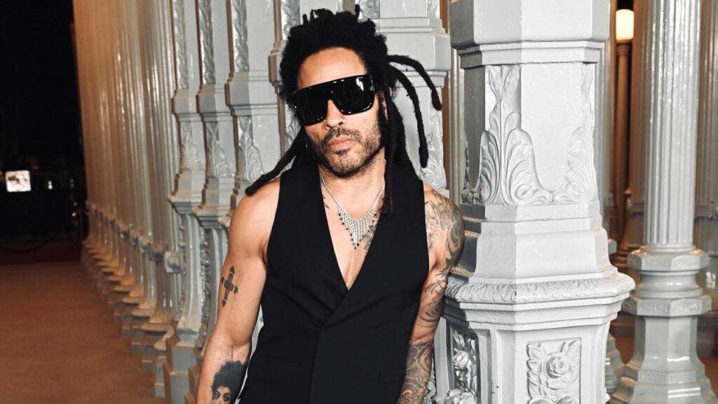  American singer-songwriter and multi-instrumentalist Lenny Kravitz