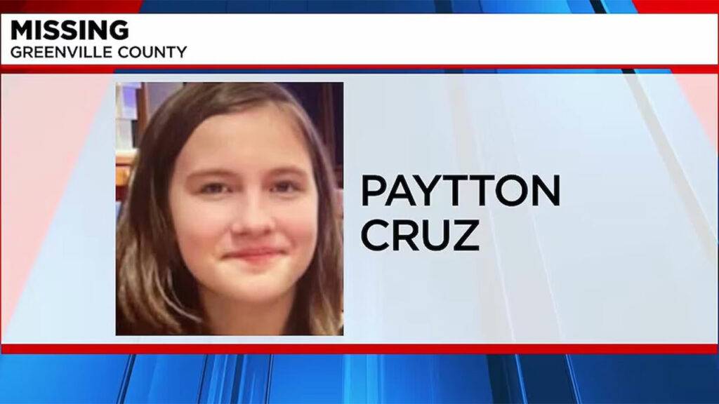 Who Is Paytton Cruz Missing Greenville Sc