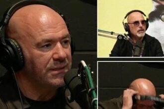 Dana White And Howie Mandel On Podcast